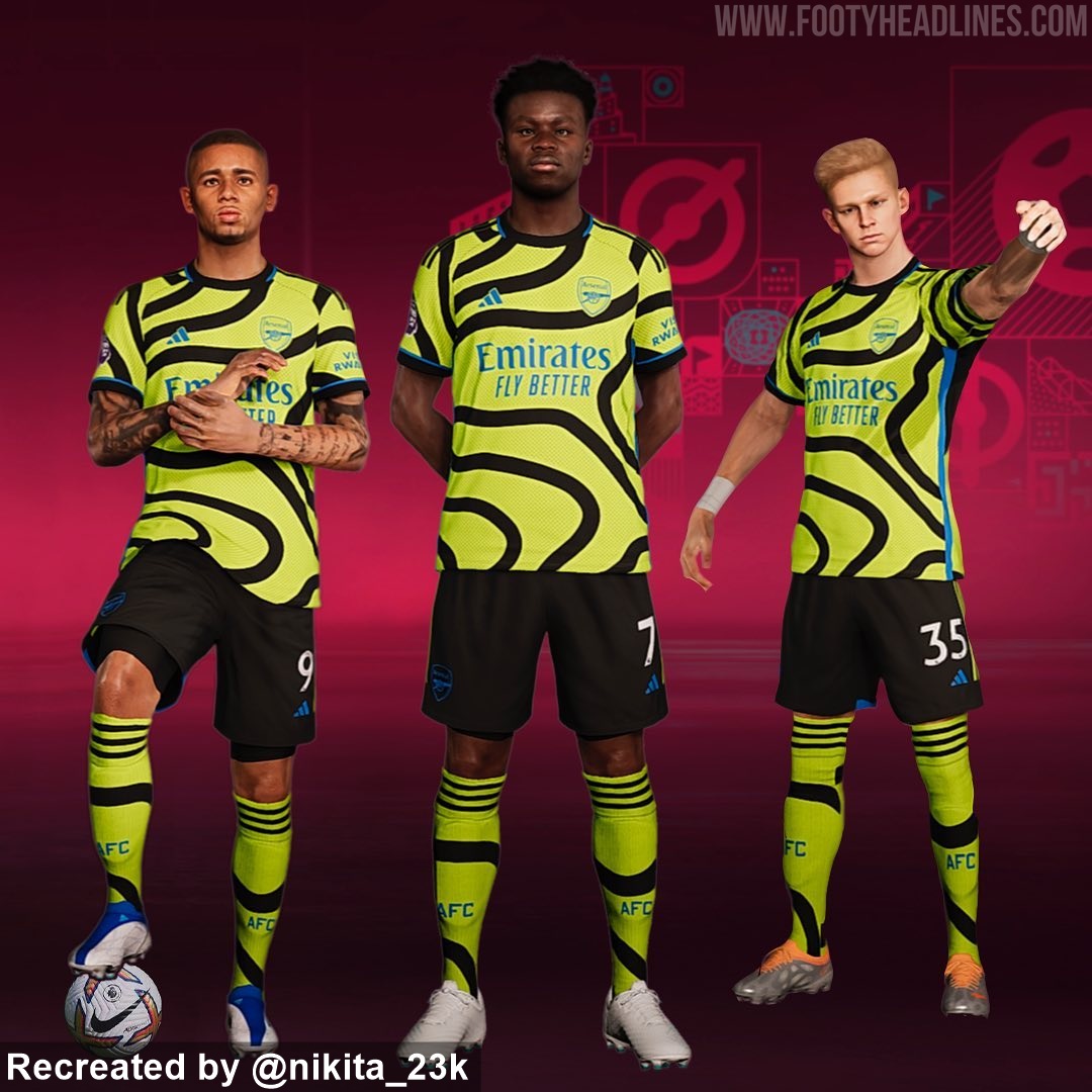 Sell 10 Days Ahead of Launch Arsenal 2324 Away Kit Spotted For Sale